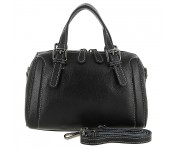 Женская кожаная сумка 8018 BLACK